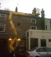 Access Platform Cherry Picker for hire in Cheshire, UK